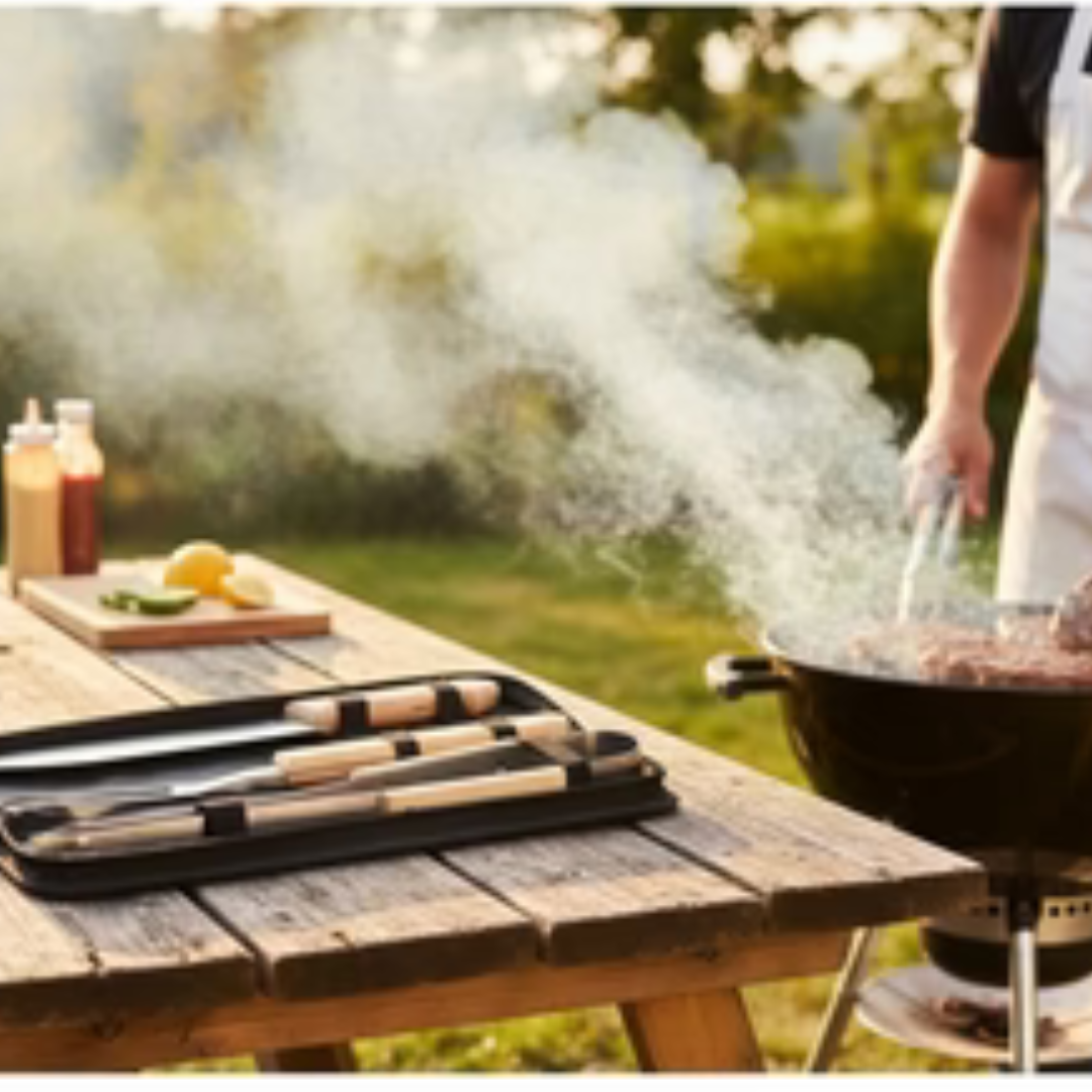 Barbecue Tools with Carry Case