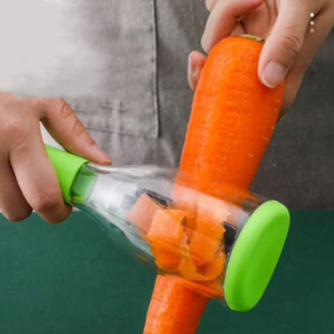 Multifunctional Peeling Knife with Storage Tubev