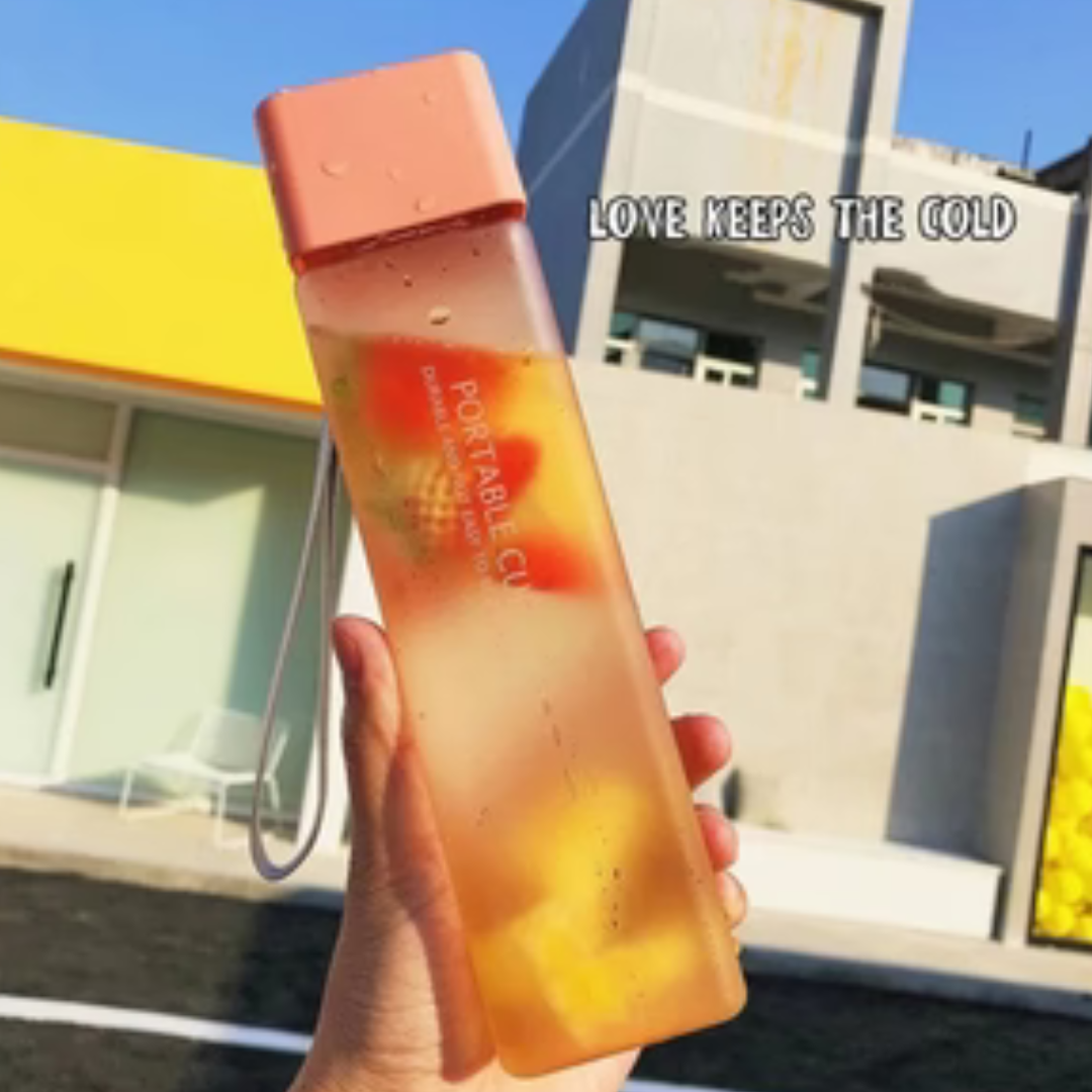 Creative Square Portable Water Bottle