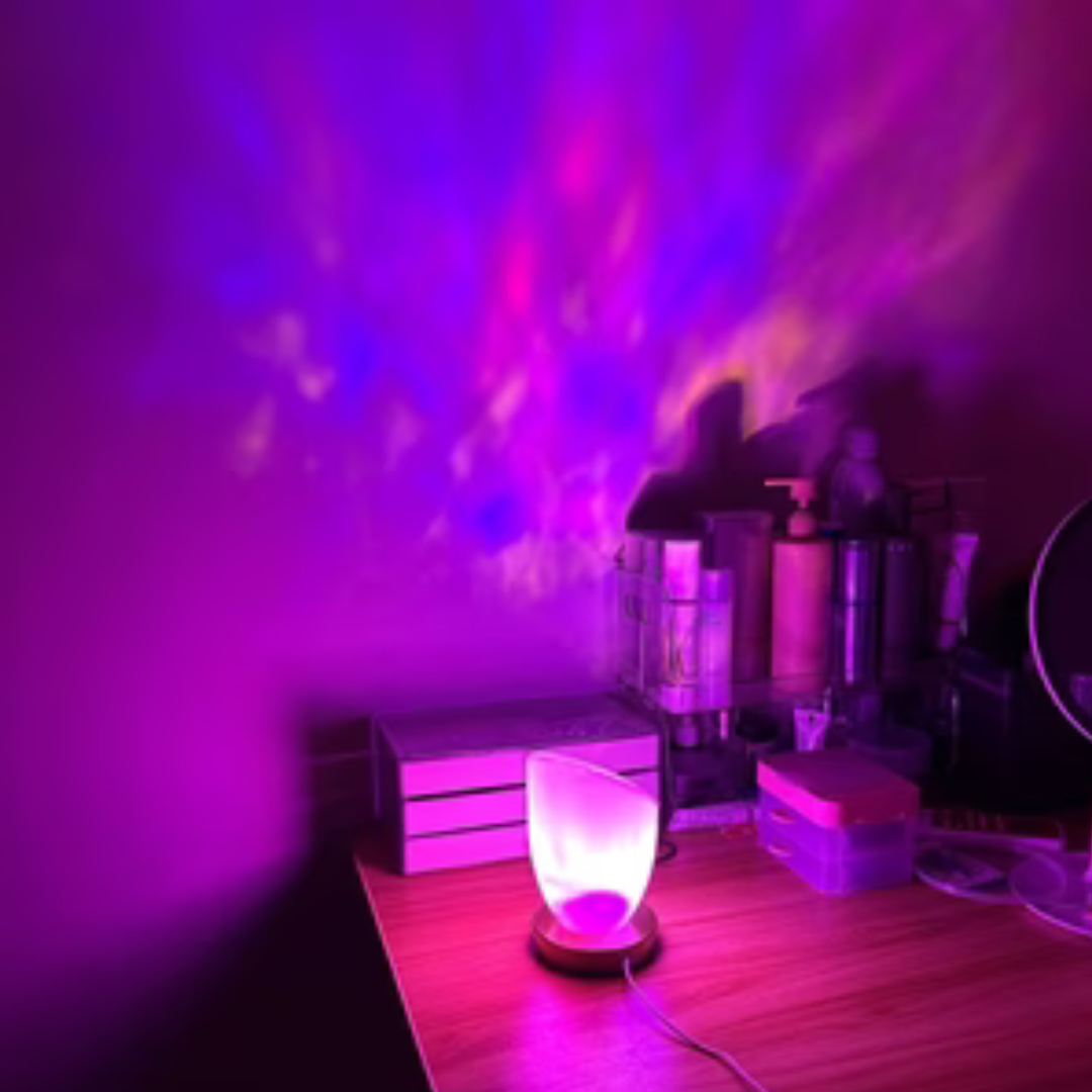 Water Ripple Flame Atmosphere Table Lamp